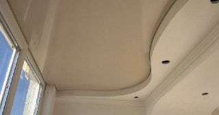 Натяжной потолок на балкон Каменск-Шахтинский, цена 6181 руб.